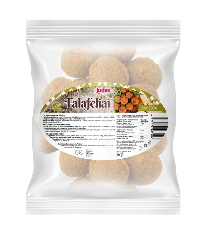 Šaldyti veganiški Falafeliai, 500g