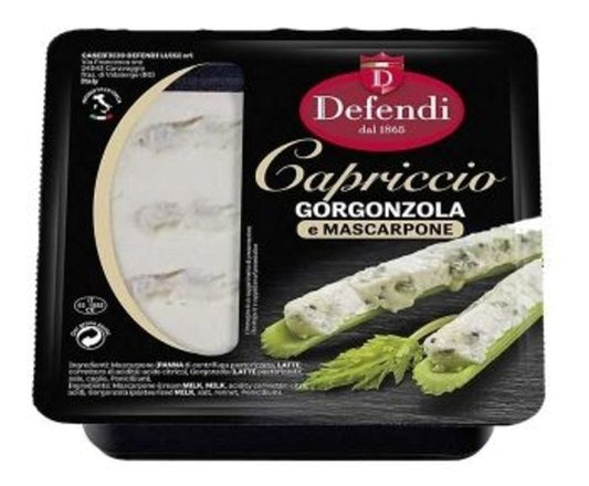 Minkštasis sūris Mascarpone e Gorgonzola, su mėlynuoju pelėsiu, 200 g