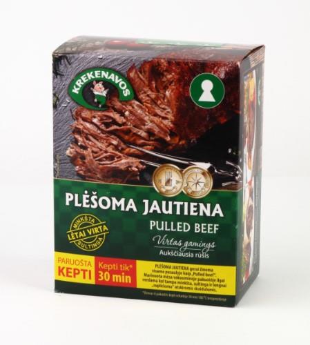 Virtas jautienos gaminys, plėšyta jautiena, vakuume, ~0,95 kg