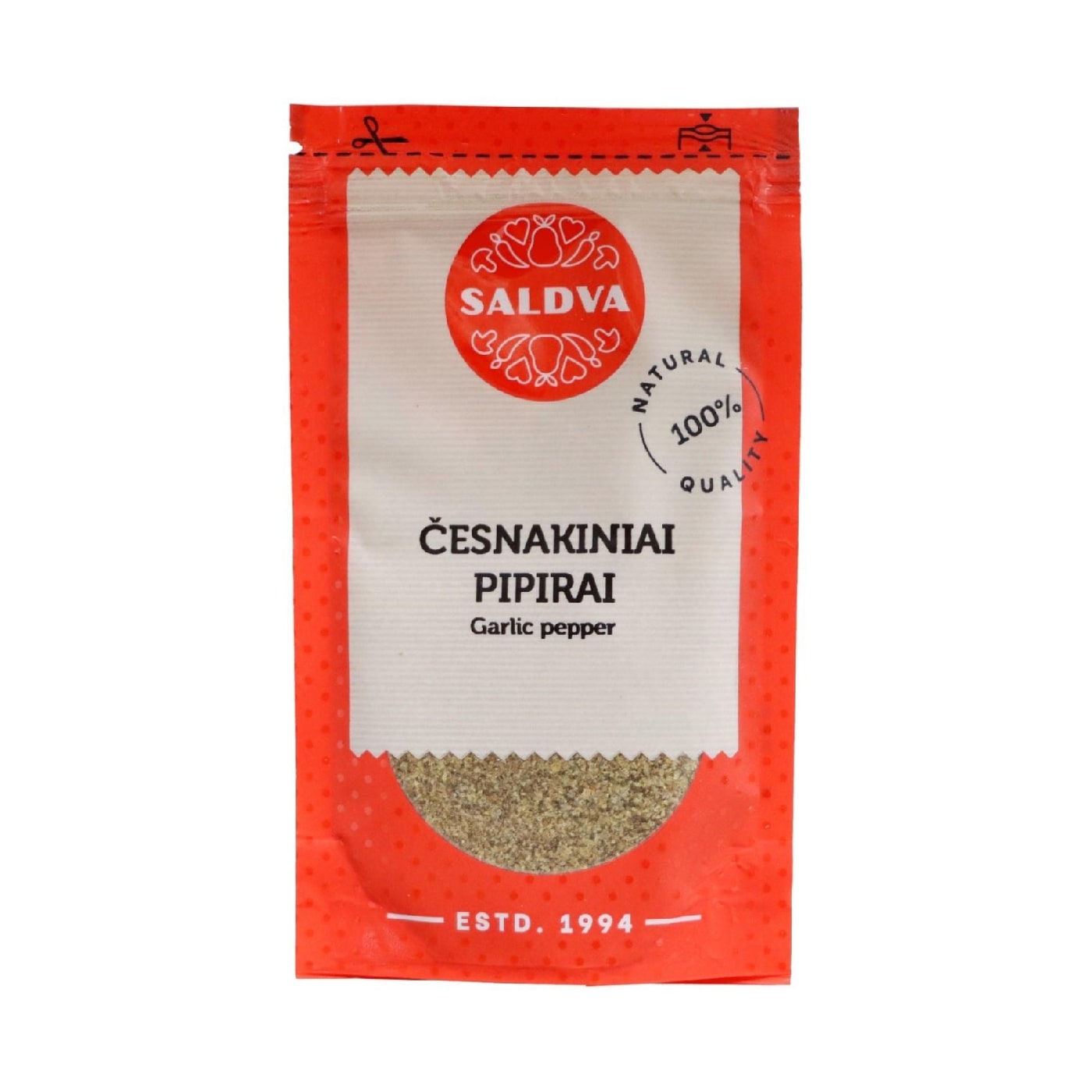 Česnakiniai pipirai SALDVA, 30 g