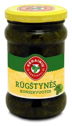Konservuotos rūgštynės KĖDAINIŲ, 0.315 ml / 280 g
