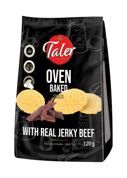 Traškučiai Taler su vytinta jautiena, 120g