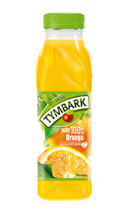 Sultys TYMBARK apelsinų 100 %, 0.3L, PET