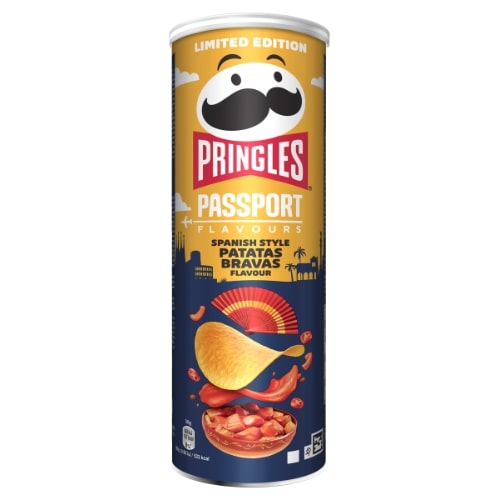 Užkandis PRINGLES Ispaniško stiliaus Patatas Bravas, 165 g