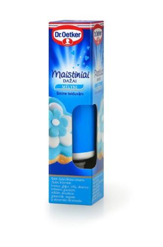Food gel coloring DR.OETKER, blue, 10 g