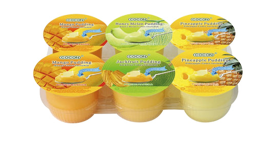 Pudingai COCON, įvairių skonių, 6 vnt, 708 g