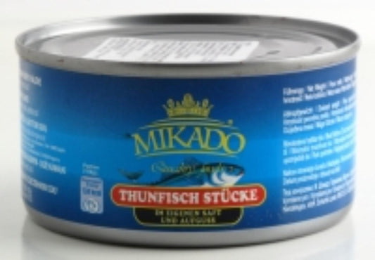 Tuna pieces in their own juice MIKADO, 185 / 130 g