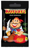 Dražė SKAWA Korsarai, kokosų skonio, 70g