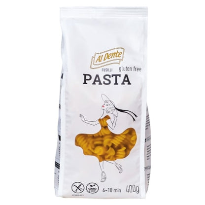 Corn pasta AL DENTE, spirals, gluten-free, 400g