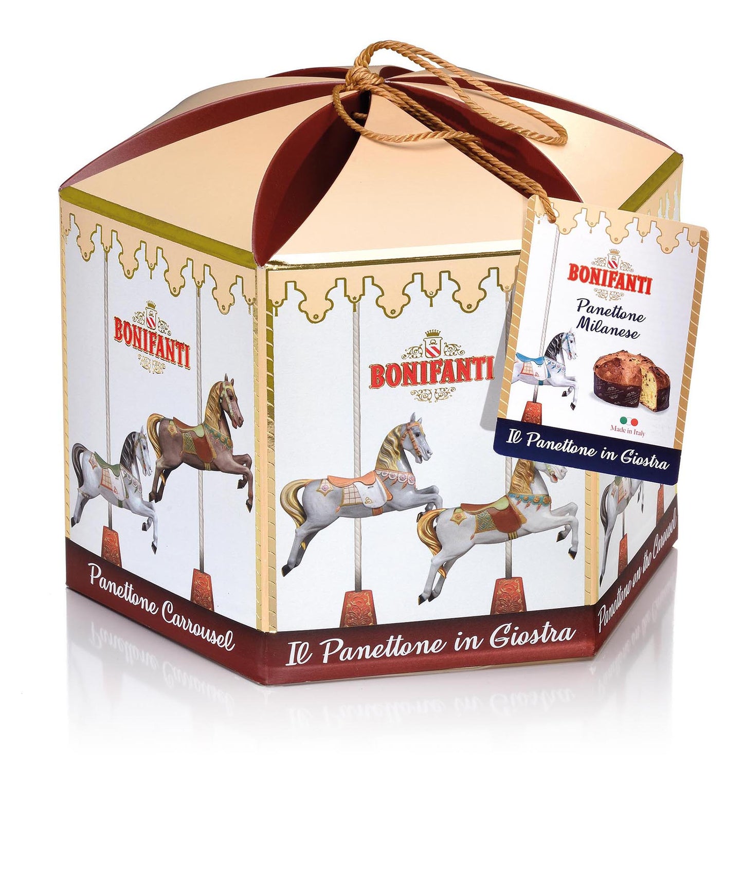 Pyragas BONIFANTI, PANETTONE MILANESE Basso, 1000 g