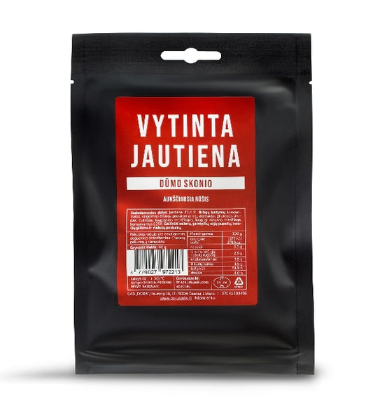 Vytinta jautiena, dūmo skonio, a.r, 40 g