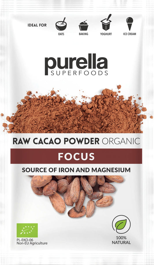 Kakavos milteliai PURELLA, 40 g LT-EKO-001