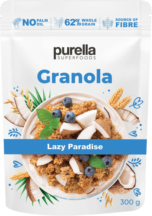 Granola PURELLA, su kokosu, 300 g