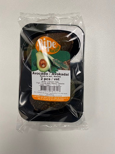 Avocados, ripe, 2 pcs.