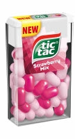 Pastilės TIC TAC, braškių skonio, 18 g