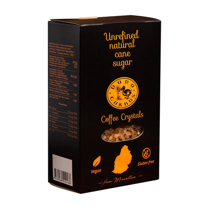 Nerafinuotas cukranendrių cukrus DODO, Coffee Crystals, 500 g