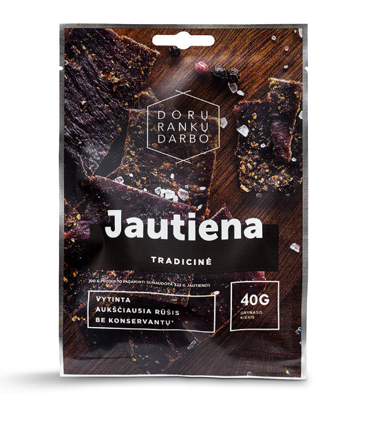 Vytinta jautiena DORA Tradicinė, a.r., 40 g