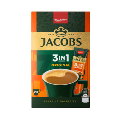 Coffee drink JACOBS Original 3in1, 20x12.6g box