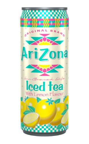 Black tea drink ARIZONA, lemon flavor, 0.33 l D