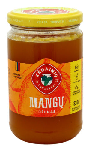 Džemas KĖDAINIŲ mangų skonio, 330 g