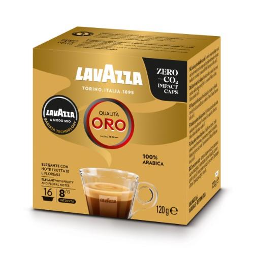 Kavos kapsulės LAVAZZA „A Modo Mio Q Oro“, 16vnt., 120 g