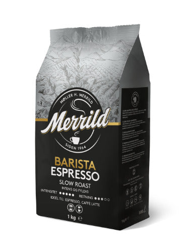 Kavos pupelės MERRILD, Barista Espresso, 1 kg