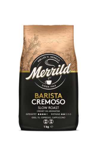 Kavos pupelės MERRILD Barista Cremoso, 1 kg