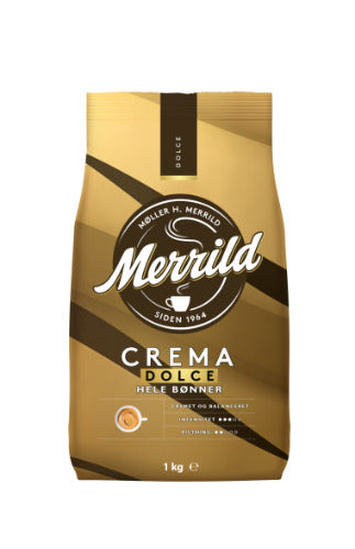 Coffee beans MERRILD Crema Dolce, 1 kg