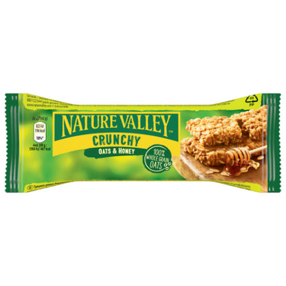 Traškus dribsnių batonėlis NATURE VALLEY su avižomis ir medumi, 42g