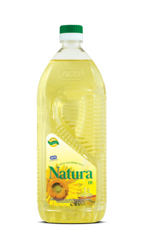 Saulėgrąžų aliejus NATURA, 1 l
