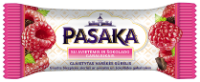 Glaistytas varškės sūrelis PASAKA, su avietėmis ir šokolado gabaliukais, 23%, 40g