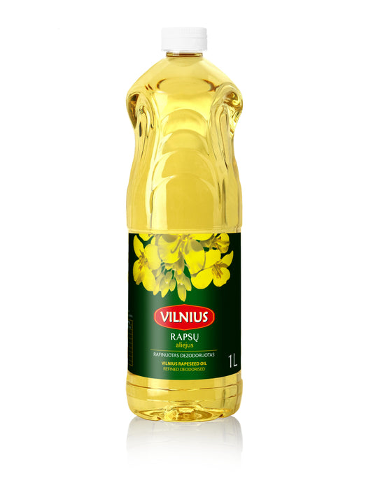 Rapsų aliejus VILNIUS, 1l