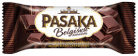 Varškės sūrelis PASAKA, glaistytas belgišku šokoladu, su šokolado gabaliukais, 40 g