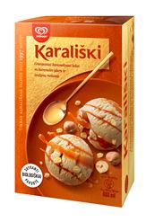 Ledai KARALIŠKI karameliniai,800ml