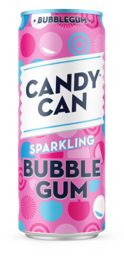 Gazuotas gaivusis gėrimas CANDY CAN Bubblegum, 0.33 l