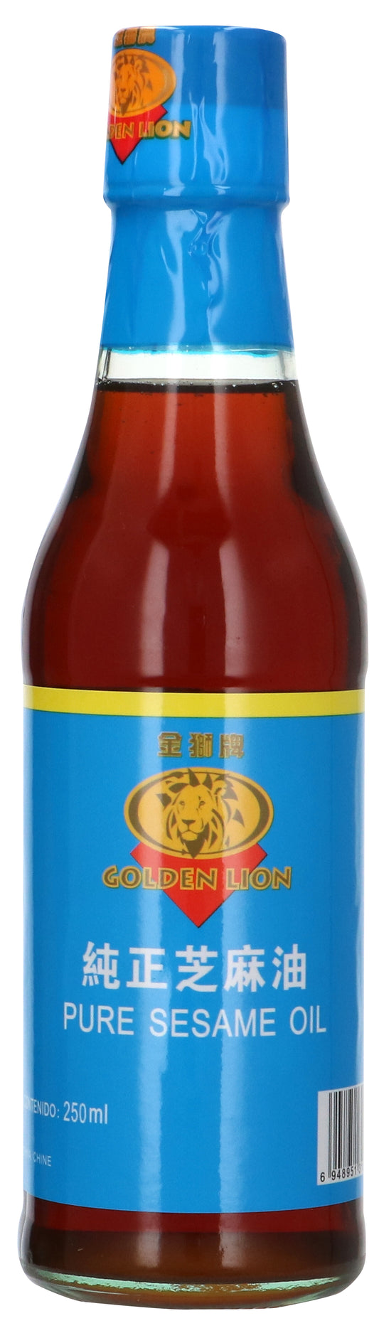 Kepintų sezamų aliejus GOLDEN LION, 250 ml