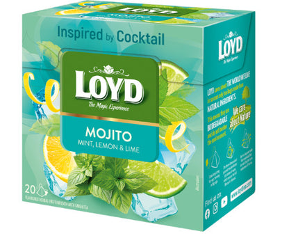 Fruit tea LOYD, mojito flavor, 20 x 1.7g