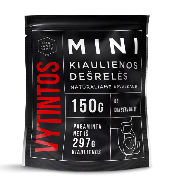 Vytintos kiaulienos mini dešrelės, 150 g