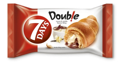 Raguolis 7 DAYS, su kakavos ir vanilės skonio įdaru, 60 g