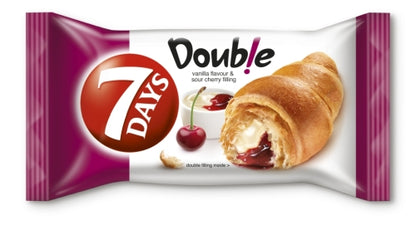 7 DAYS croissant, with vanilla and cherry filling, 60 g