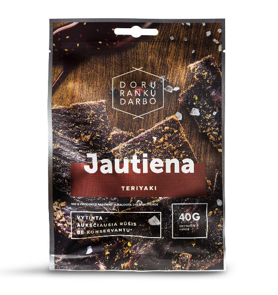 Vytinta jautiena Teriyaki ,  a.r.,40 g,
