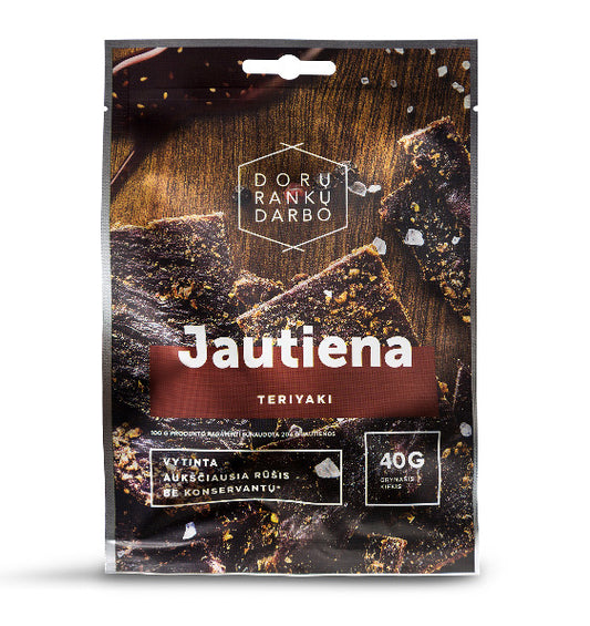 Vytinta jautiena Teriyaki ,  a.r.,40 g,