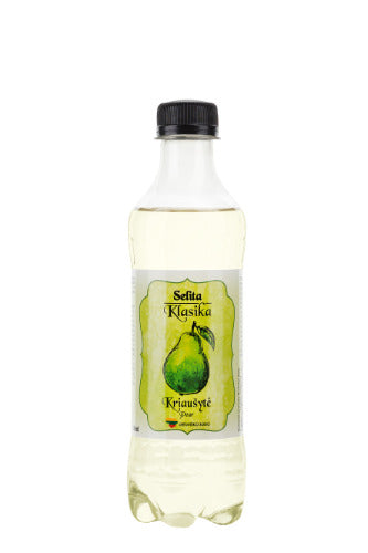 Gazuotas gaivusis gėrimas SELITA Klasika, aromatizuotas kriaušių skonio, 0,33 l