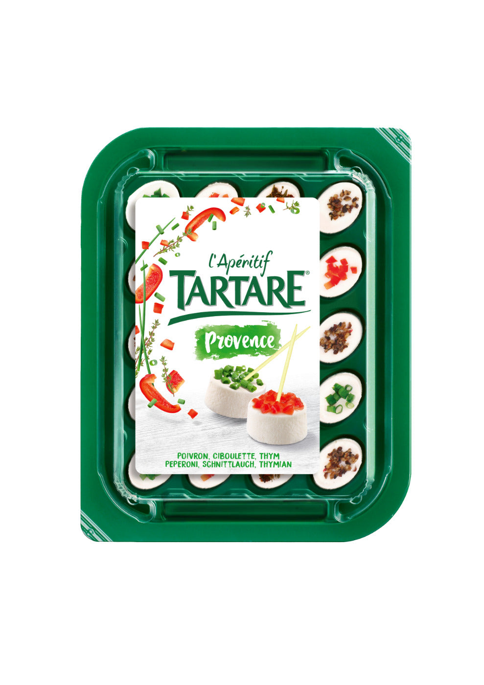 Varškės sūrio užkandis "Tartare l'Aperitif Provence", 100 g