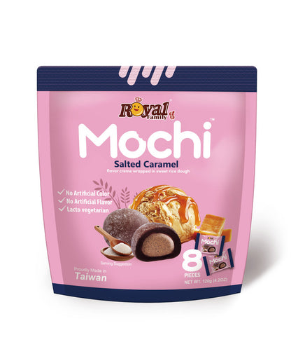 Močiai ROYAL FAMILY, sūrios karamelės skonio, 120 g