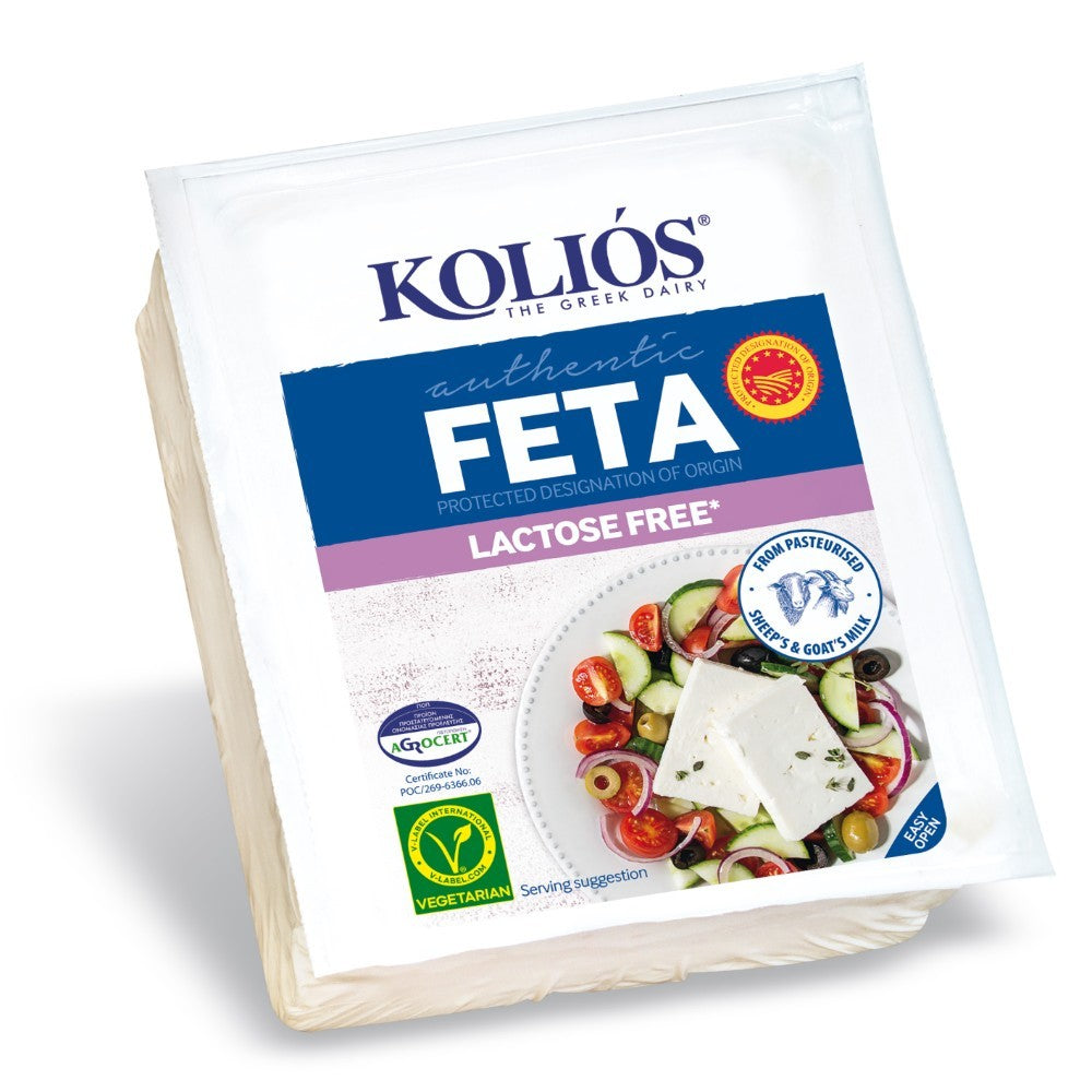 Feta cheese KOLIOS, PDO, lactose-free, vacuum packed, 150g