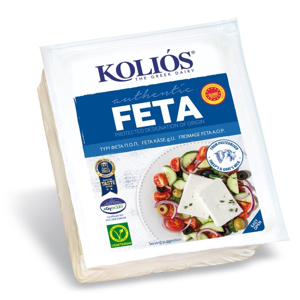 Feta cheese KOLIOS, PDO, vacuum packed, 200g