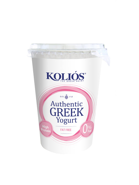 Graikiškas jogurtas KOLIOS, 0%, autentiškas, 500 g