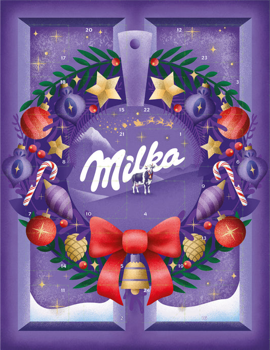Advento kalendorius, MILKA, suaugusiems 90g