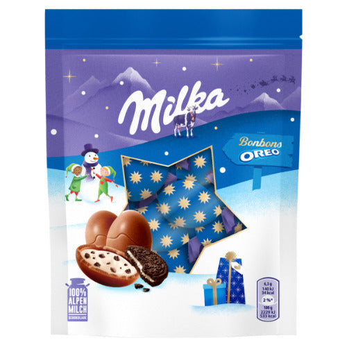 Milk chocolate candies, MILKA Bonbons Oreo, 86g